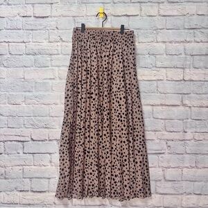 JODIFL Maxi Skirt with Black Dots
